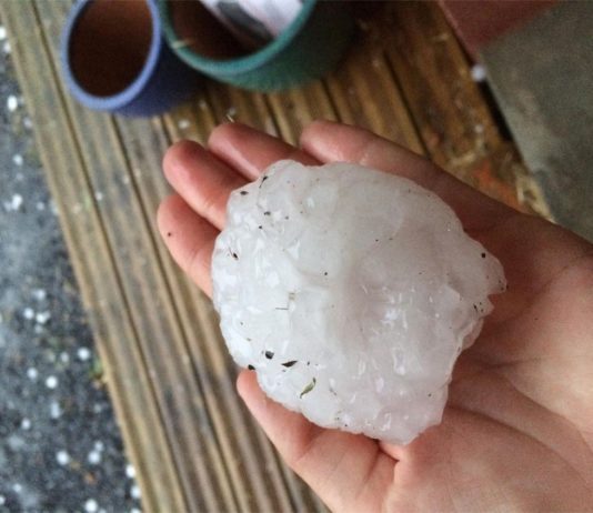 Gewitter: Schäden durch schweren Hagelschlag im Südwesten Hagelschlag