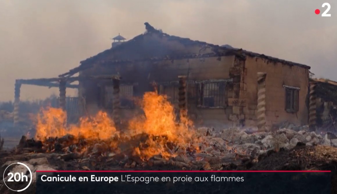 Spanien: Hitzewelle erzeugt Vielzahl von Bränden