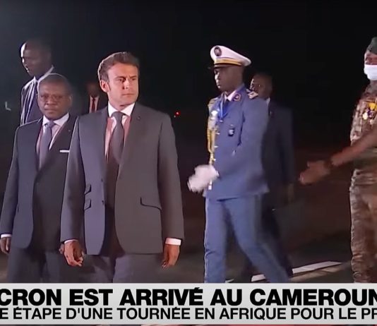 Emmanuel Macron ist in Kamerun eingetroffen, der ersten Station seiner Afrika-Reise Macron_Kamerun