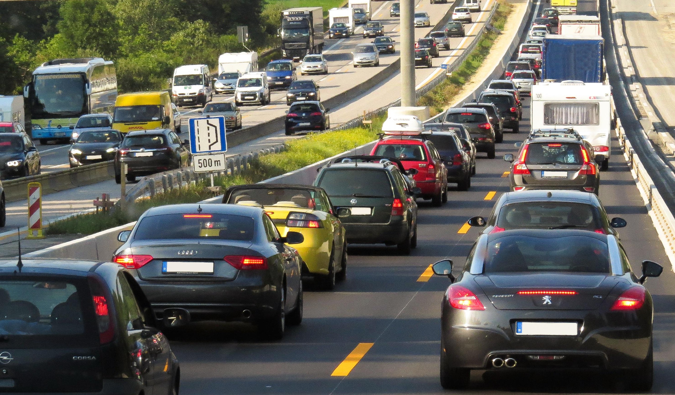 Verkehrslage in Frankreich am 3. November: Staus in der Region Île-de-France erwartet