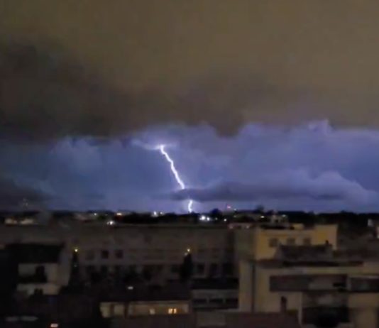 Schwere Gewitter im Süden: Die beeindruckendsten Bilder der Unwetter Screenshot_Twitter