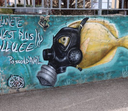 Umweltverschmutzung: Gérald Darmanin verspricht „3.000 Stellen für grüne Gendarmen“ Umweltverschmutzung_Graffiti