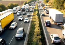 Ferienende auf vier Rädern: Am Samstag droht der Verkehrsinfarkt in Südfrankreich Stau_Autobahn
