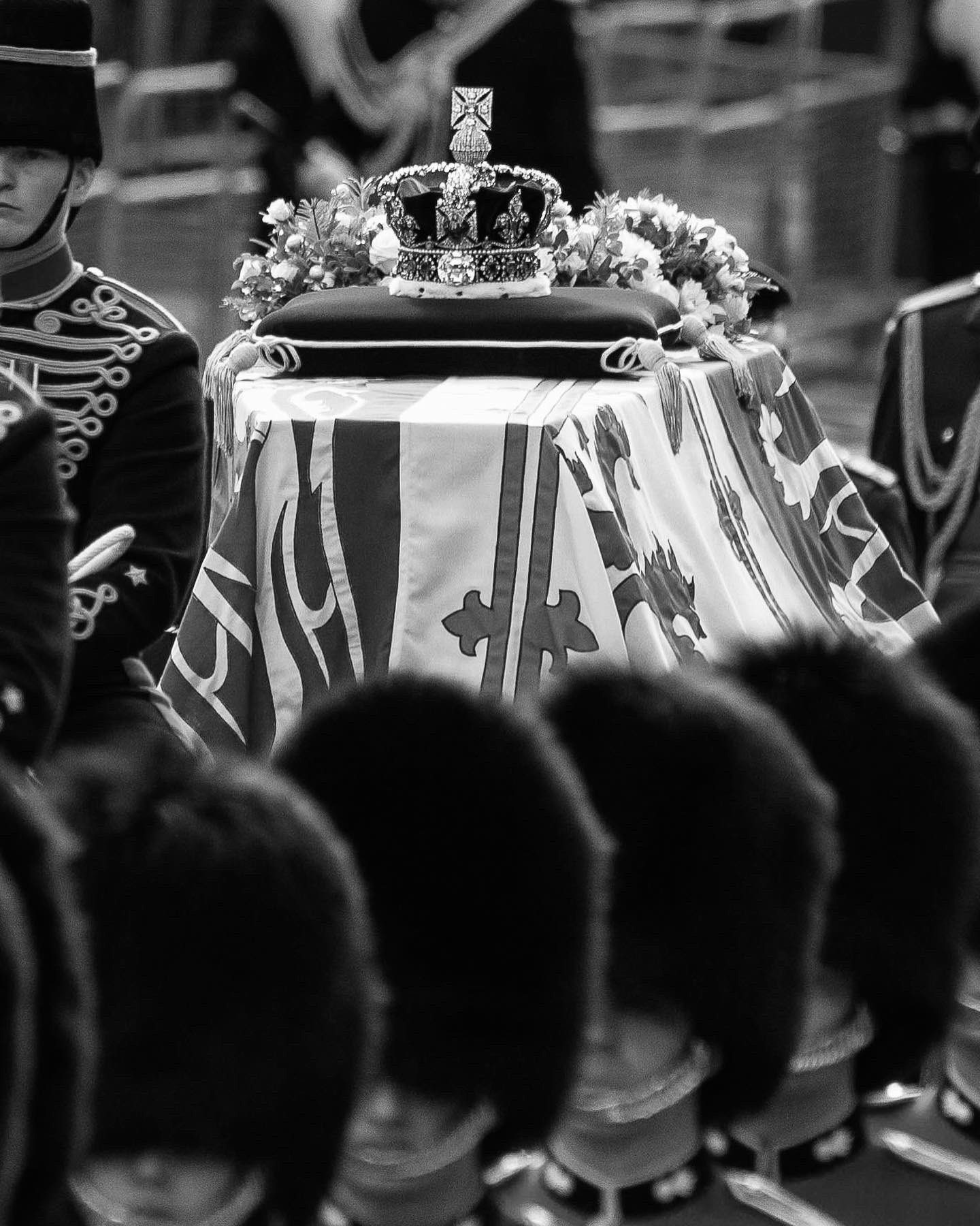 Macron nimmt an der Beerdigung der Queen in Großbritannien teil