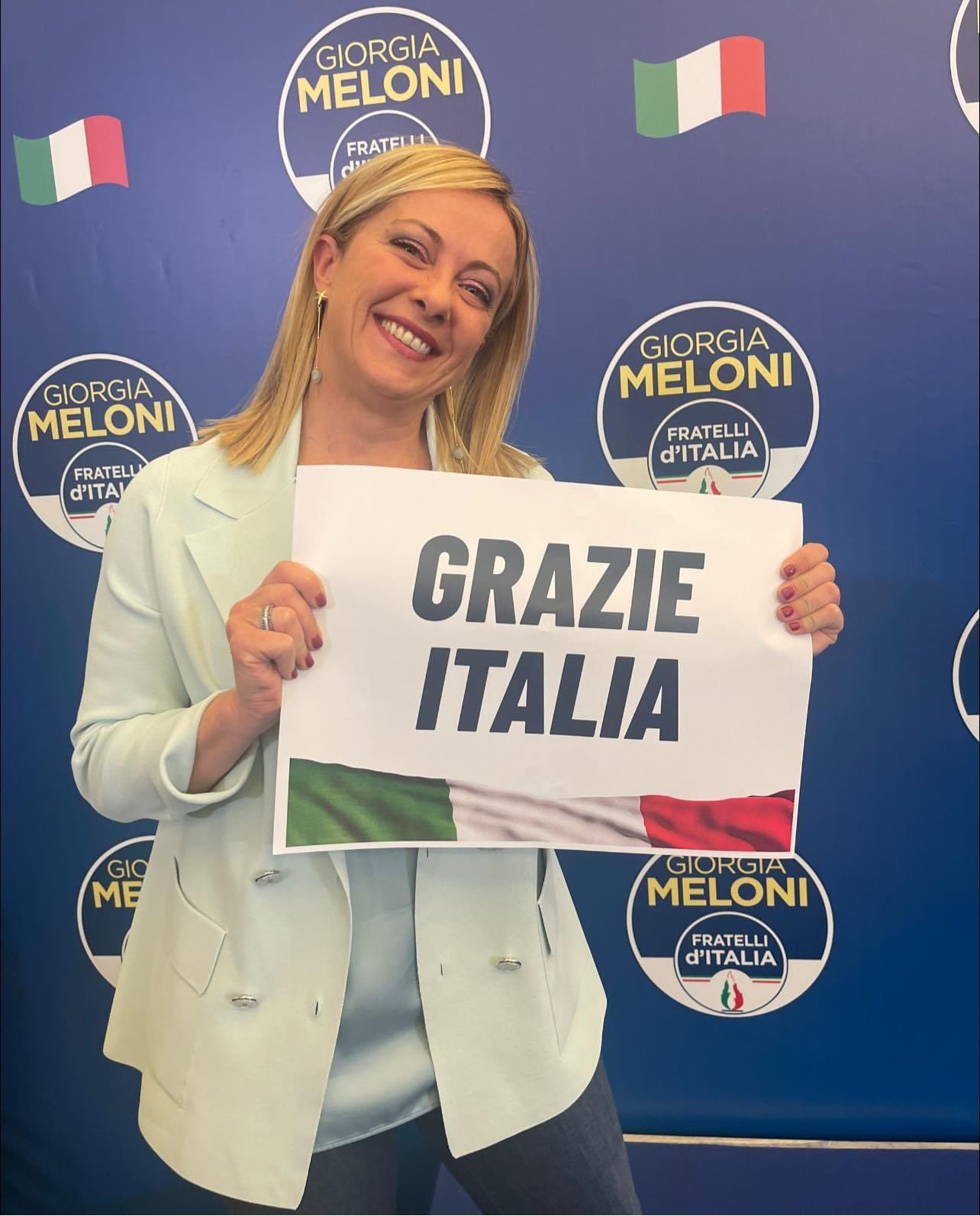 Parlamentswahlen in Italien: Postfaschistische Kandidatin Giorgia Meloni erhebt Anspruch auf die Führung der nächsten Regierung