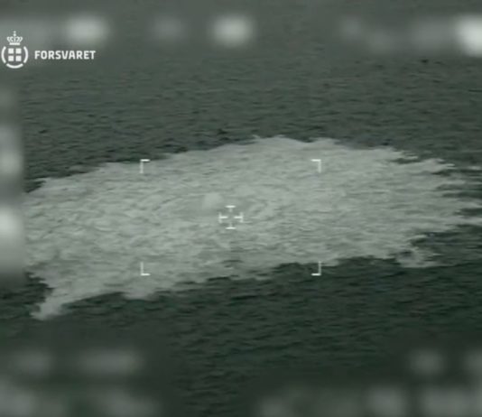 Nord Stream-Lecks: Grosse Gasblasen steigen in der Ostsee auf Gasblasen_Ostsee