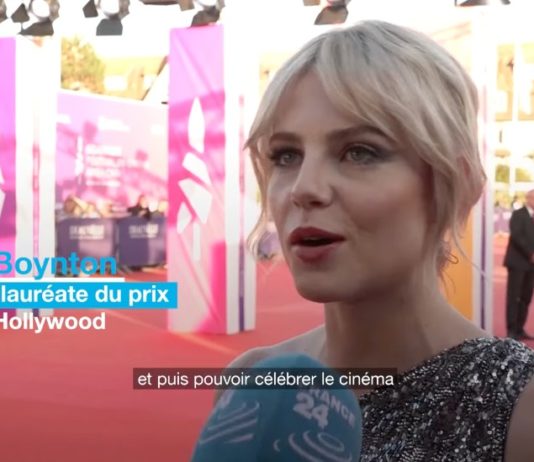Am Freitag wurde das 48. Filmfestival in Deauville eröffnet Lucy-Boynton