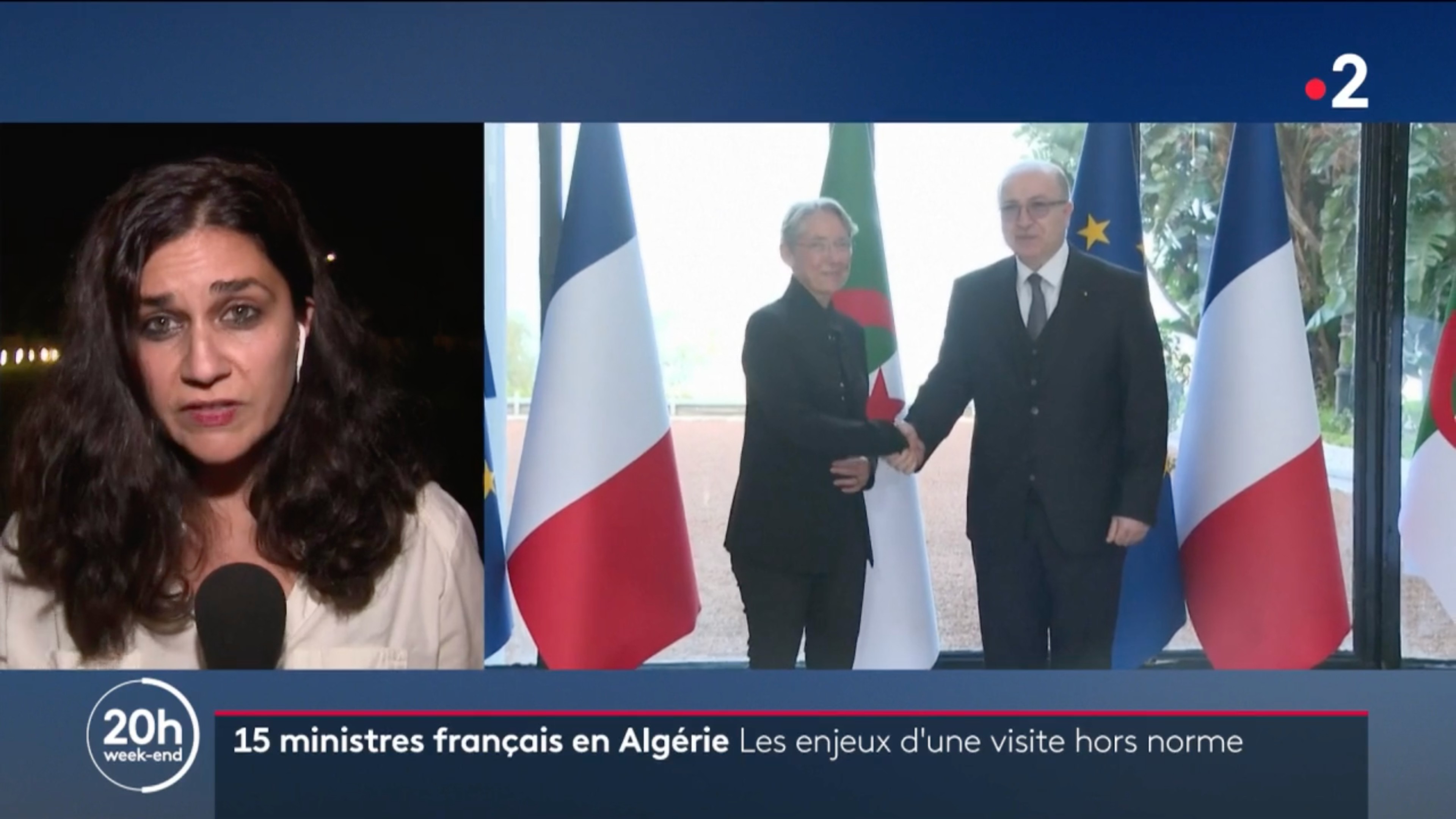 Die Premierministerin und 15 Regierungsmitglieder besuchen Algerien