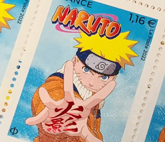 La Poste gibt eine Sammler-Briefmarke zu Ehren der Manga-Comics heraus Briefmarke_Naruto