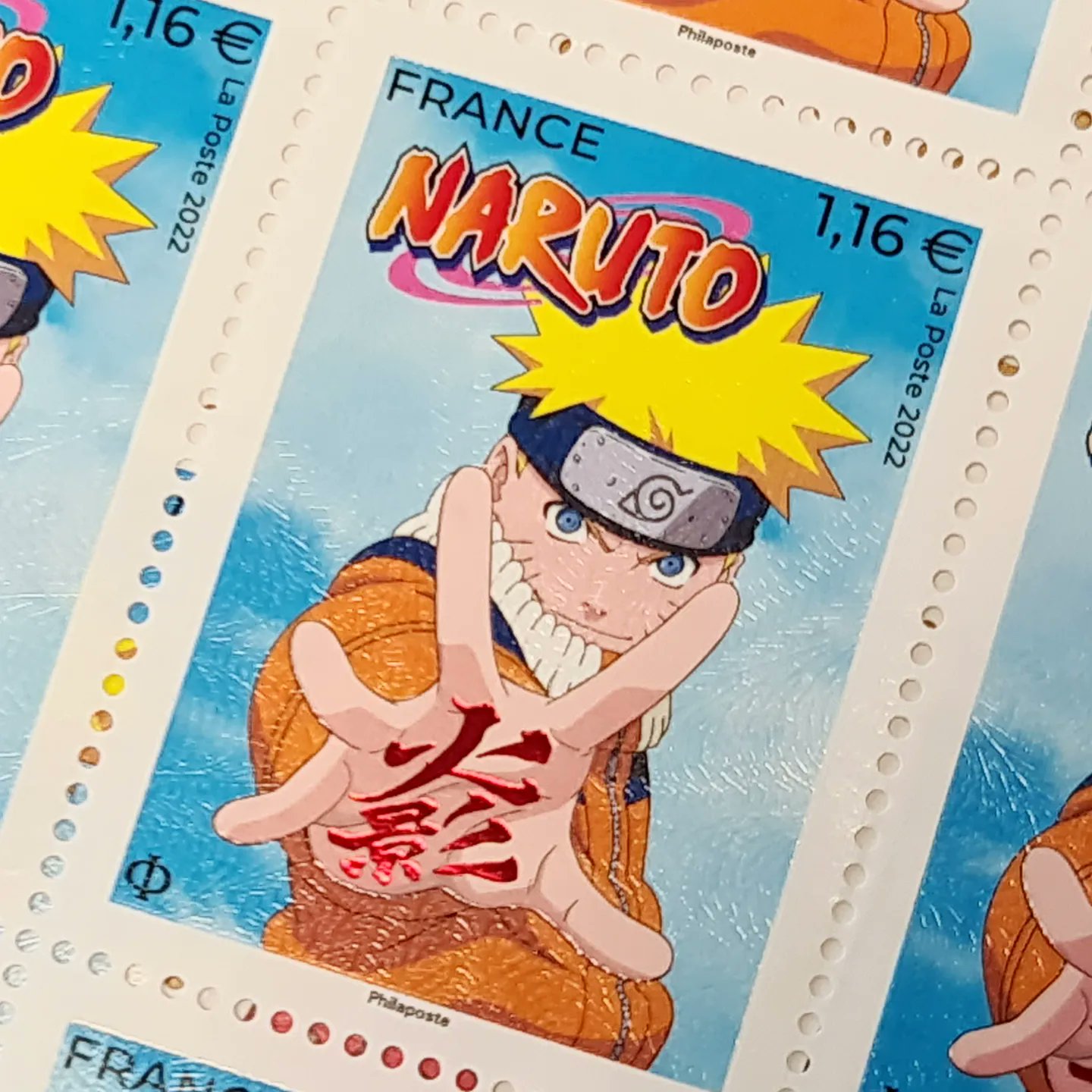 La Poste gibt eine Sammler-Briefmarke zu Ehren der Manga-Comics heraus
