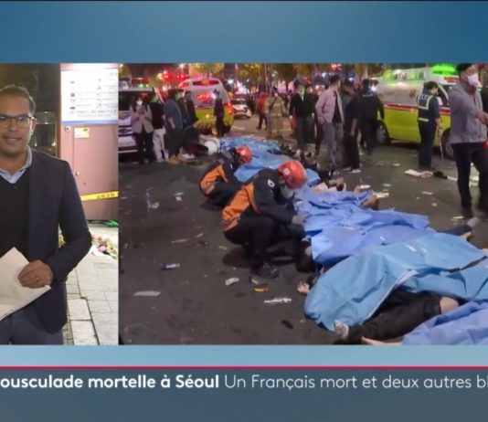 Massenpanik in Seoul: Ein Franzose tot und zwei weitere verletzt France2_Seoul