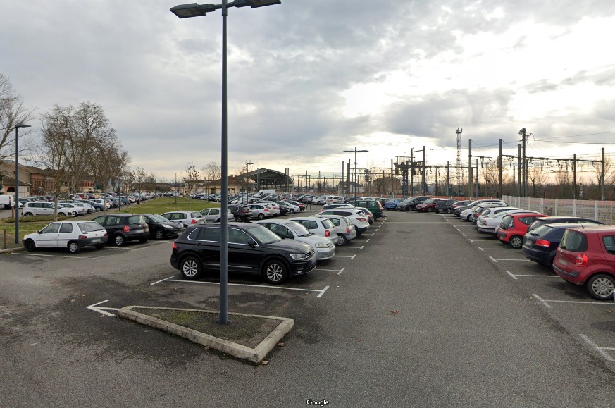 Montauban_Parkplatz