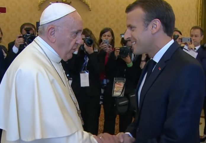 Papst_Franziskus_Macron