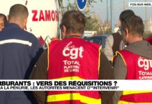 Benzinknappheit: Streikende geben trotz Druck der Regierung nicht nach Streik_bei_Total