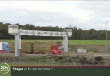 Neue Mautstellen für fließenden Verkehr auf französischen Autobahnen Barrierefreie_Maut