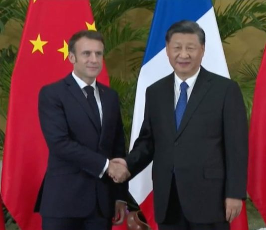 G20: Emmanuel Macron bittet Xi Jinping, Wladimir Putin an den Verhandlungstisch zurückzuholen Macron_Xi_Bali