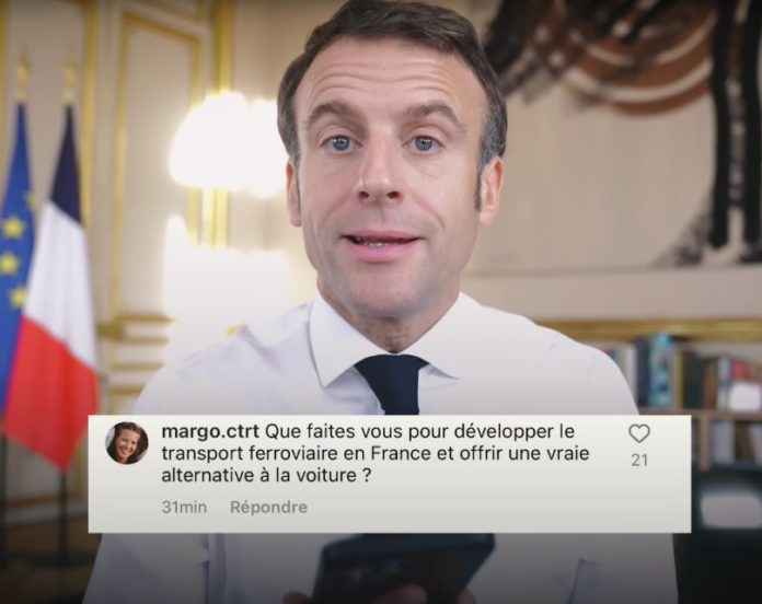 Macron_Youtube271122