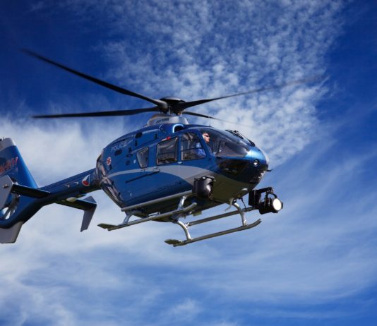 Frankreich: Hubschrauber helfen der Polizei bei der Jagd nach Rasern Polizei_Hubschrauber