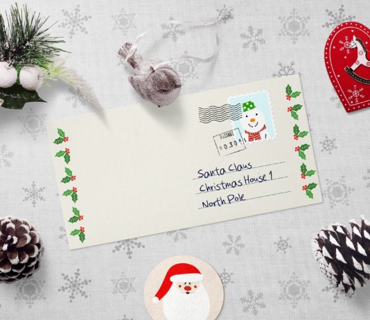 La Poste: Vom 15. November bis 20. Dezember können Kinder dem Weihnachtsmann schreiben Brief_Weihnachtsmann