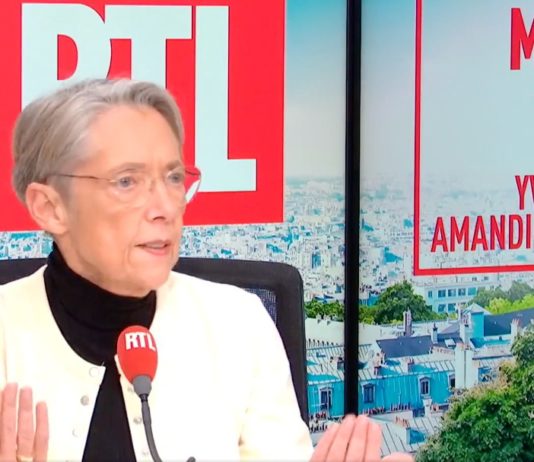 Benzin: Elisabeth Borne kündigt 100 Euro Benzingeld für 10 Millionen ärmste Franzosen an Borne_RTL_07122022