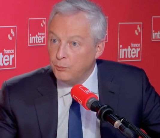 Wirtschaftsminister Le Maire ruft zu „kollektiven Anstrengungen zur Vermeidung von Stromausfällen“ auf Bruno-Le-Maire_France_inter
