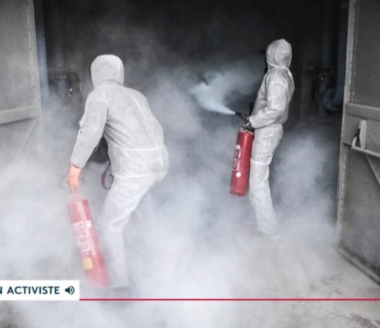 Ökologie: Aktivisten verwüsten Zement-Fabrik Lafarge_vandalisiert