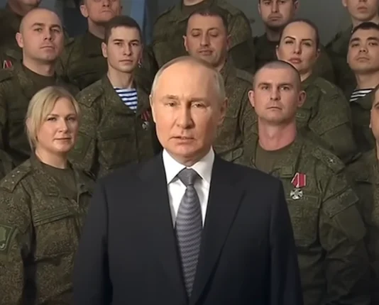 Ukraine-Krieg: Für Wladimir Putin ist das „moralische Recht auf der Seite Russlands“ Putin_Neujahrsansprache