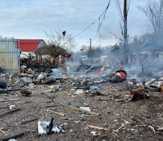 Ukraine-Krieg: Bei Besuch in Kiew verspricht französischer Verteidigungsminister weitere Unterstützung für die Ukraine Ukraine_Beschuss