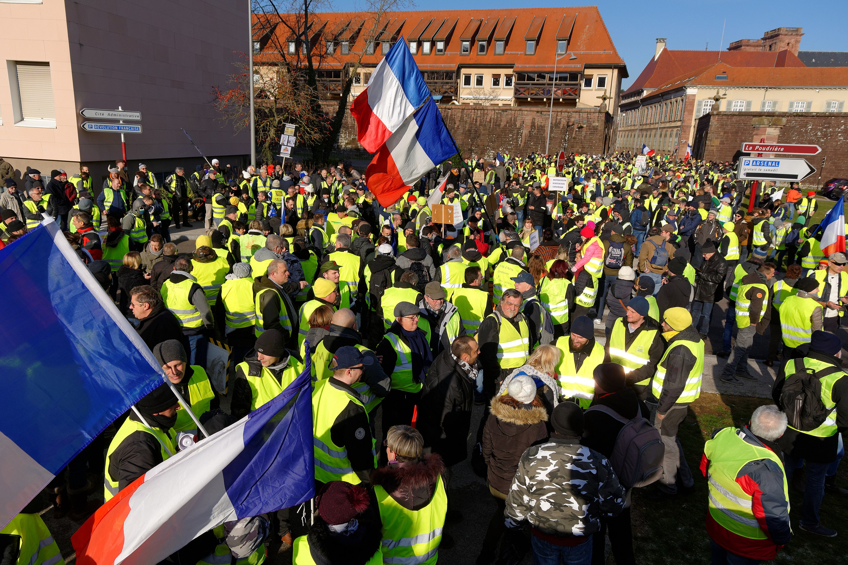 Bewegung der Gelbwesten: Neue Demonstrationen am 7. Januar