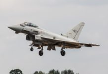 Ukraine-Krieg: „Nichts ist aus Prinzip verboten“ – Emmanuel Macron über Lieferung von Kampfflugzeugen Eurofighter_Wikipedia