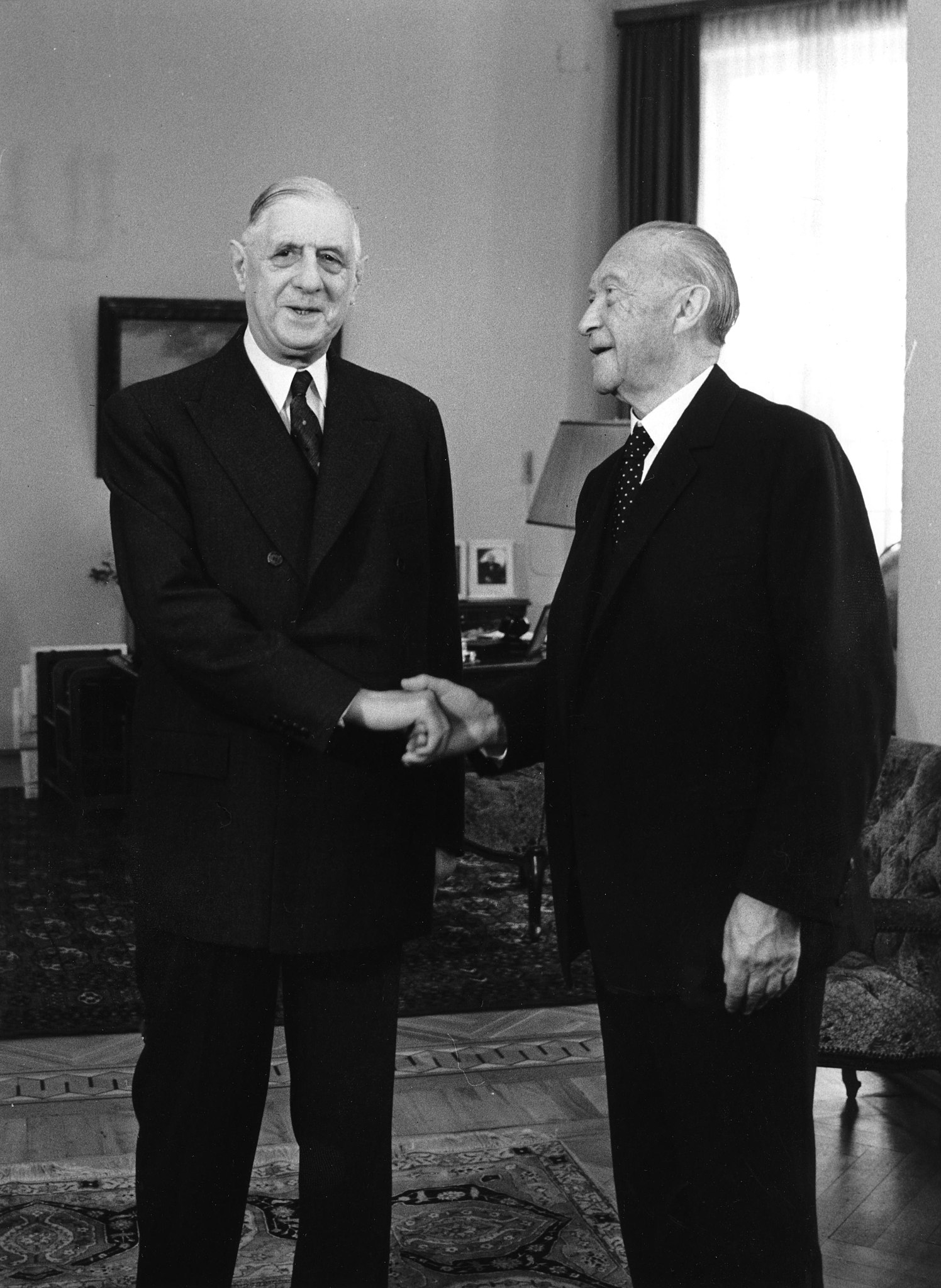 Damals: 60 Jahre deutsch-französische Freundschaft