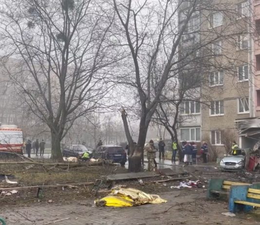 Ukraine-Krieg: Ukrainischer Innenminister stirbt bei Hubschrauberabsturz in der Nähe von Kiew Hubschrauberabsturz_Bowary_Ukraine
