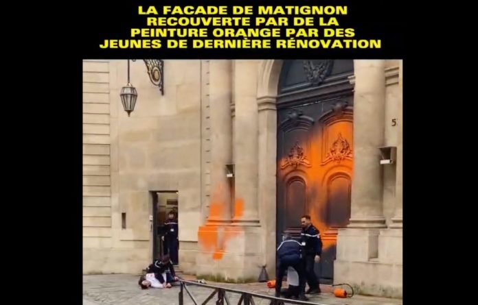 Matignon_Proteste