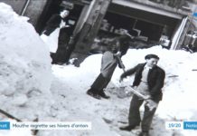 Klima: Die Einwohner von Mouthe im Departement Doubs sehnen sich nach den Wintern vergangener Zeiten Winter_1968