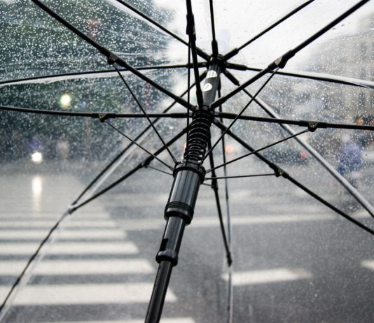 Wetter: Sturm Gérard bringt starken Wind mit Schnee und Glatteis Schirm_Wind_Regen