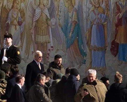 Symbolischer Besuch: US-Präsident Biden reist nach Kiew und trifft Wolodymyr Selenskyj Biden_Selenskyj_Kiew