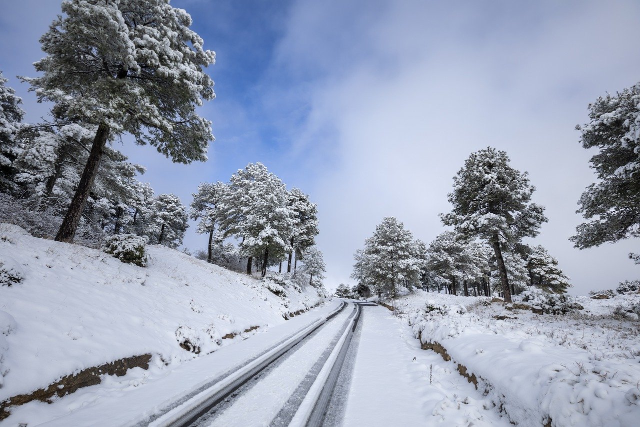 Ungewöhnliches Wetter: Südfrankreich teilweise von Schnee bedeckt
