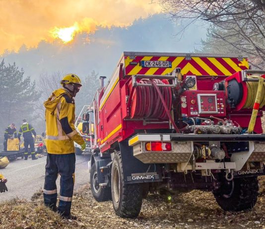Alpes-Maritimes: 30 Hektar durch Feuer vernichtet Waldbrand_Alpes-Maritimes