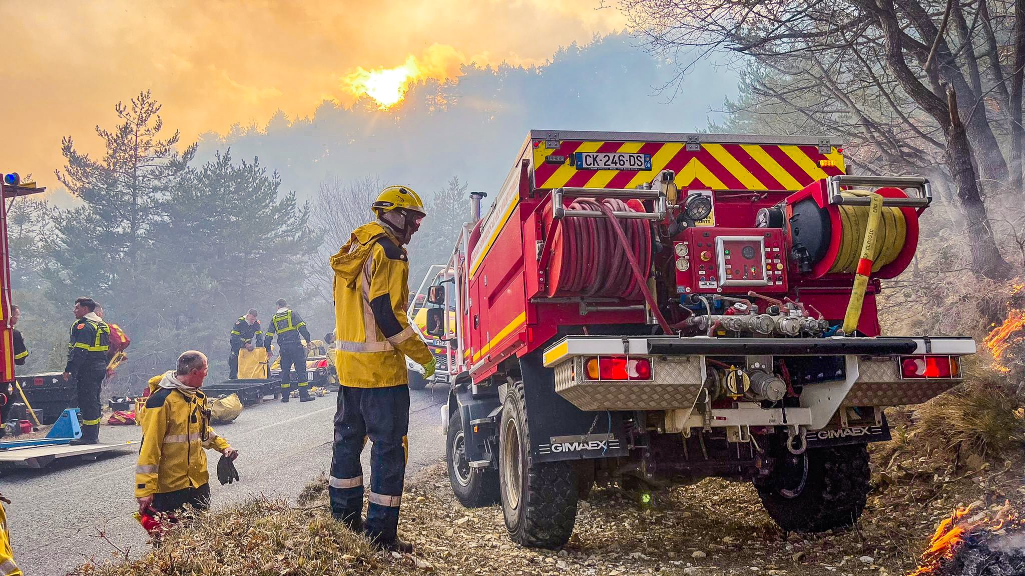 Alpes-Maritimes: 30 Hektar durch Feuer vernichtet