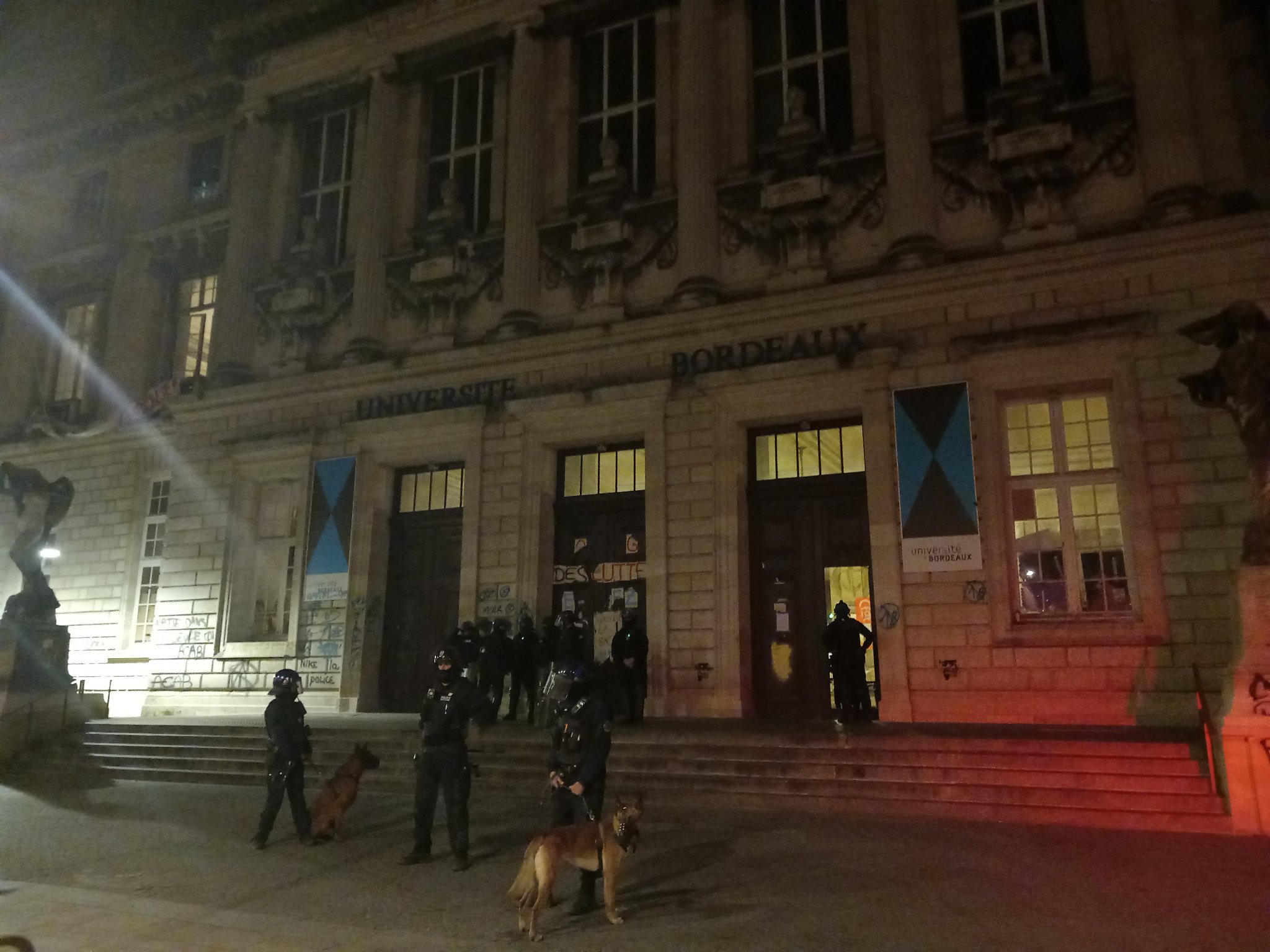 Rentenreform: Polizei räumt die seit zehn Tagen besetzte Universität Bordeaux-Victoire