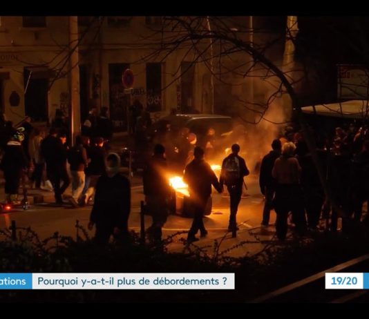 Rentenreform: Immer mehr Ausschreitungen am Rande von Demonstrationen Gewalt_Demonstration_Screen