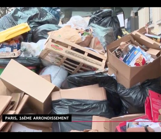 Streik der Müllabfuhr: 9.500 Tonnen Müll liegen noch immer in den Straßen der Hauptstadt Müll_Paris_Screen