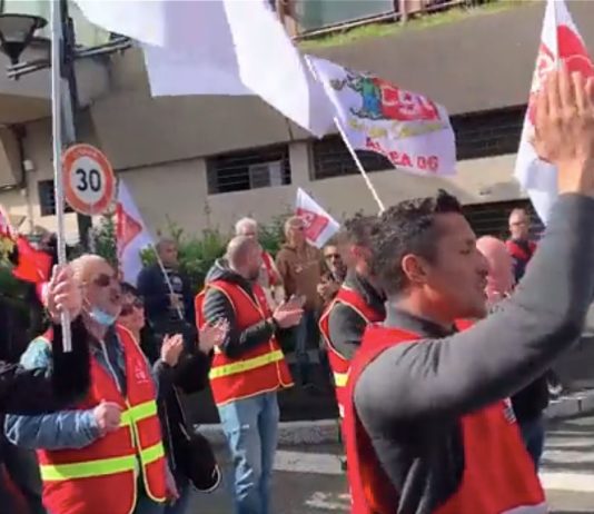 Rentenreform: Gewerkschaft CGT Energie schaltet Strom der Präfektur der Alpes-Maritimes ab Protest_CADAM