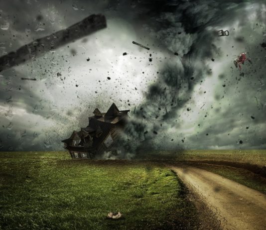 Creuse: Dorf Pontarion von einem Tornado getroffen Tornado