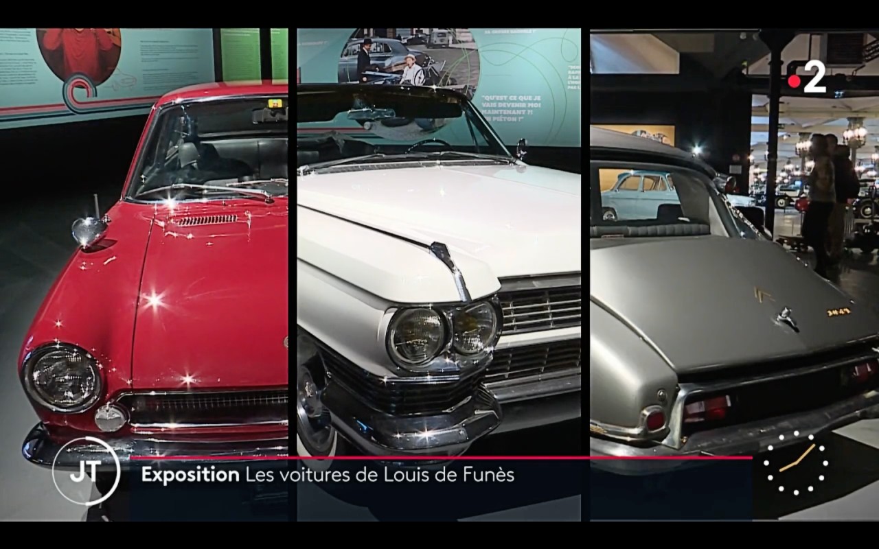 Ausstellung in Mulhouse zeigt die Autos aus den Kultfilmen von Louis de Funès