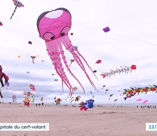 Pas-de-Calais: Touristenansturm beim Drachenfestival in Berck-sur-Mer Drachenfestival_Berck