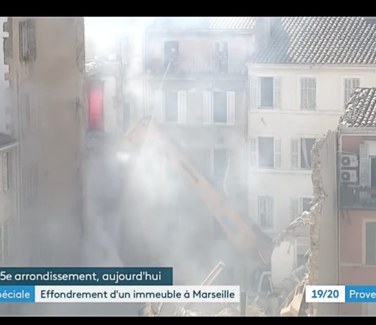 Eingestürzte Gebäude in Marseille: Rettungskräfte suchen noch immer nach mehreren vermissten Bewohnern Einsturz_Marseille_ScreenF3