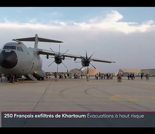 Sudan: Franzosen nach Dschibuti evakuiert Evakuierung_Sudan_ScreenF2