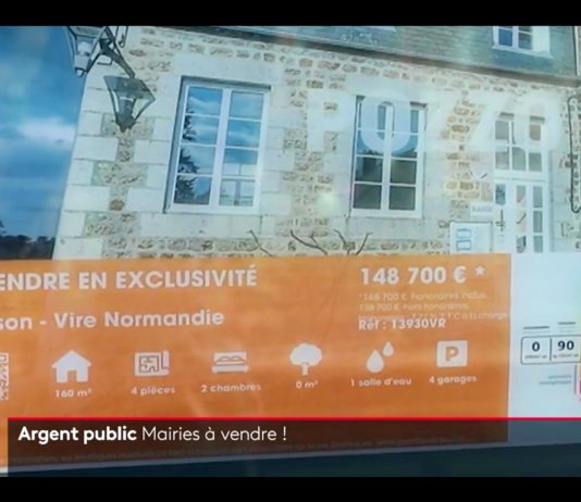 Normandie: Ein Dorf verkauft sein Rathaus – um Geld zu sparen Rathaus_zu_verkaufen