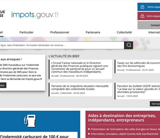 Steuern: Serienbetrug – französische Verwaltung sperrt gehackte Internet-Steuerkonten Steuerkonto